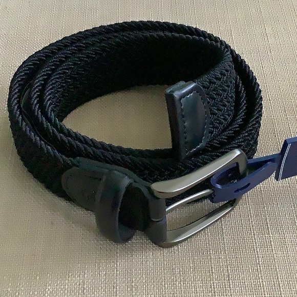 Original Penguin Accessories Penguin Braided Stretch Waist Belt